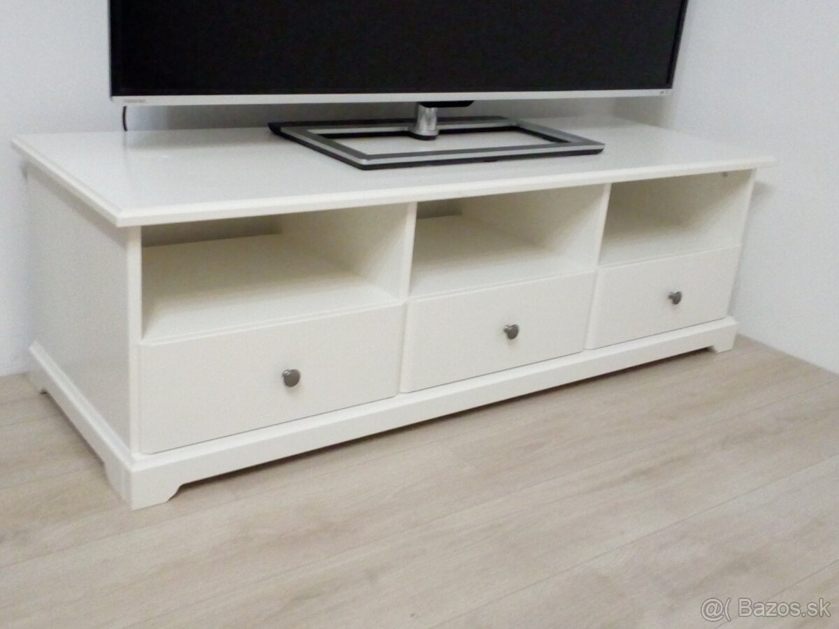 Ikea Liatorp - stolík pod TV vidiecky štál