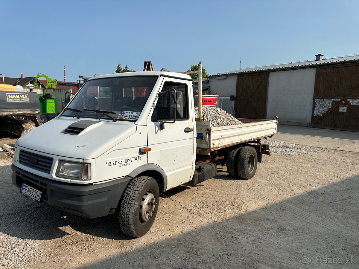 Iveco turbo daily trojstranný sklápač