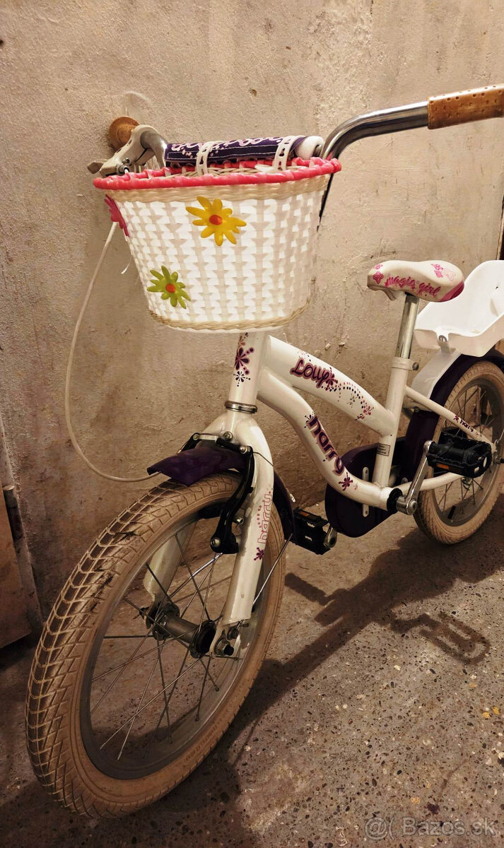 Dievčenský bicykel Harry Lolly 16