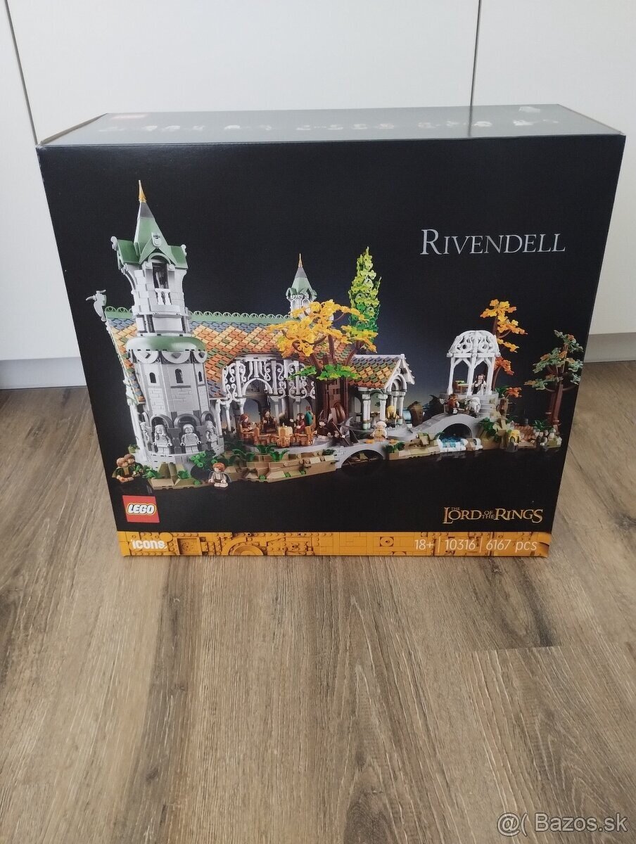 Predám LEGO Pán prsteňov: Roklinka - nové, nerozbalené