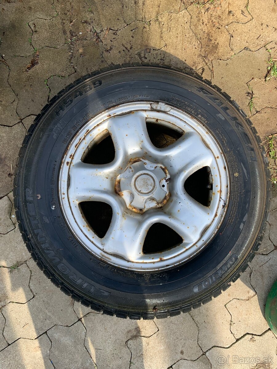 4x zimné pneumatiky 215/70 R16 Falken Eurowinter s Diskami