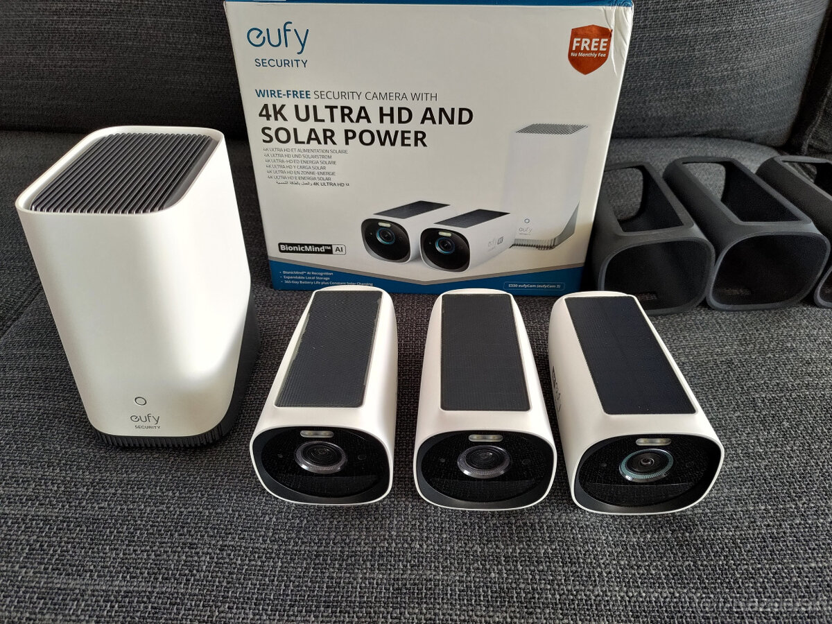 Predam eufy Security S330 eufyCam 3 kamerovy system
