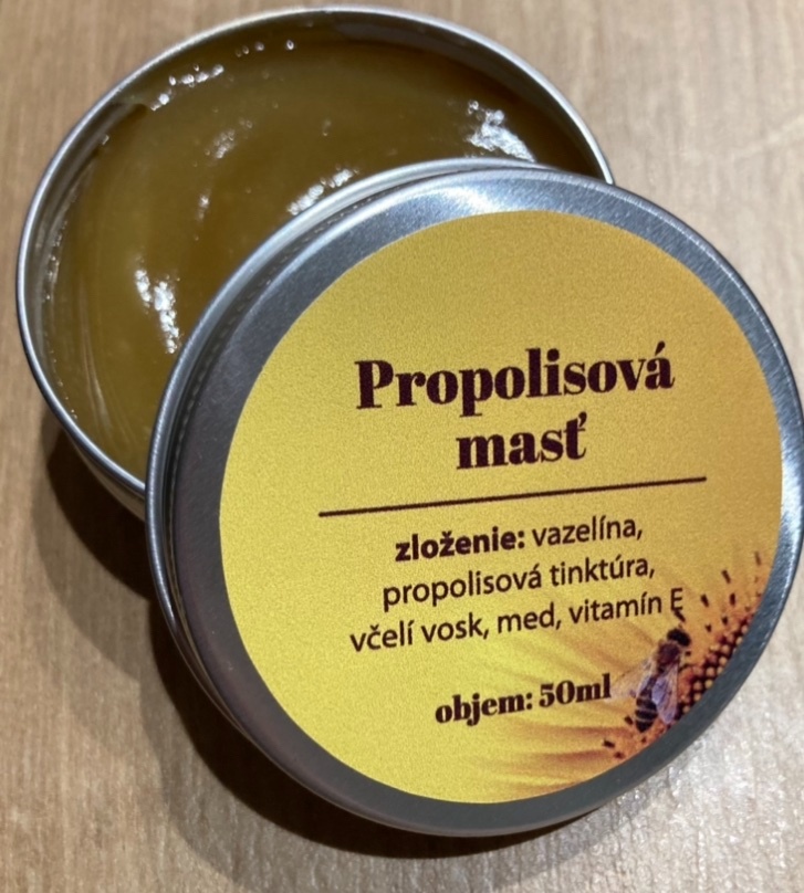 Propolisová masť a propolisová tinktúra