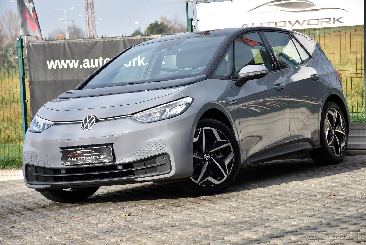 Volkswagen ID.3 PRO S 77_kWh 204_KONÍ SOH - 93,8 %
