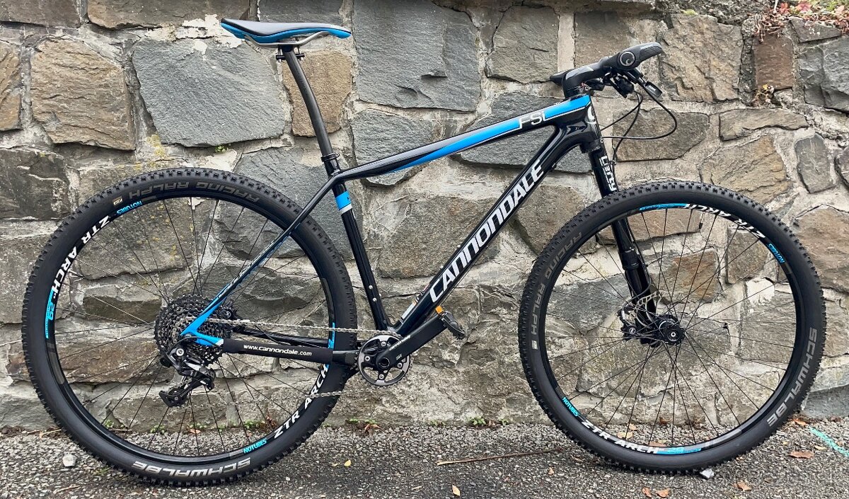 Karbónový horský bicykel Cannondale Lefty FSI 29