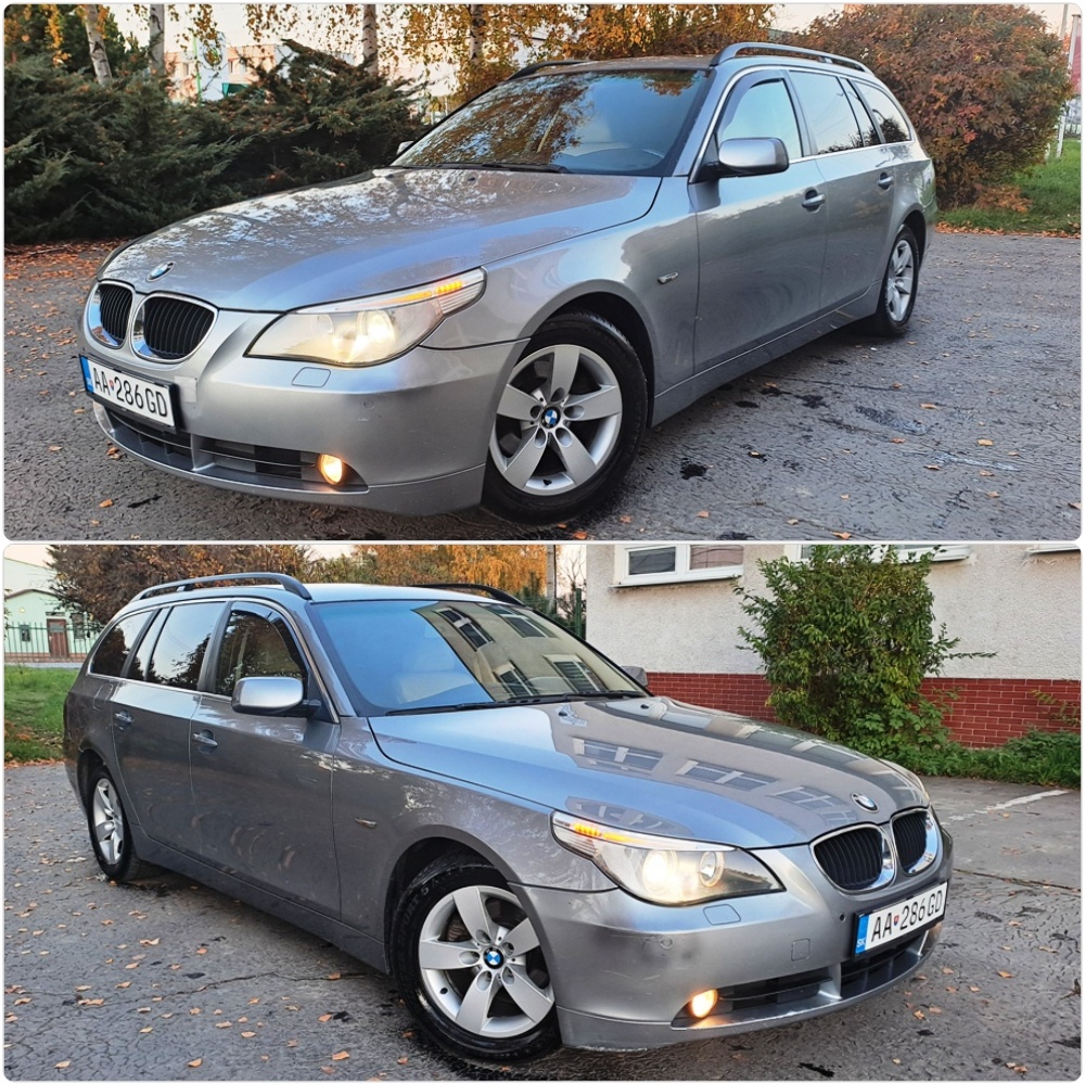 BMW 5 E61 Touring 525 130kW-M57 6st. Manuál AJ VYMENÍM