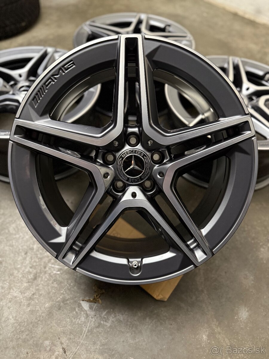 Nepoužité hliníkové disky 5x112 R19 Mercedes Benz GLC X253
