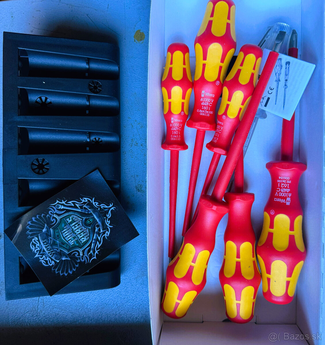 Wera Sada plochých/krížových PH skrutkovačov 160 i/7 VDE