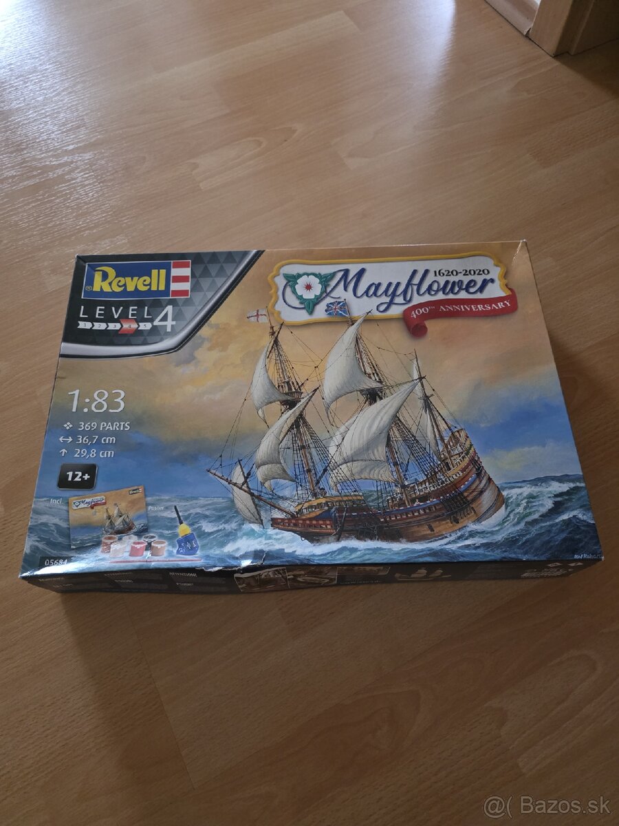 Model lode Revell Mayflower 1:83 – nový, neotvorený