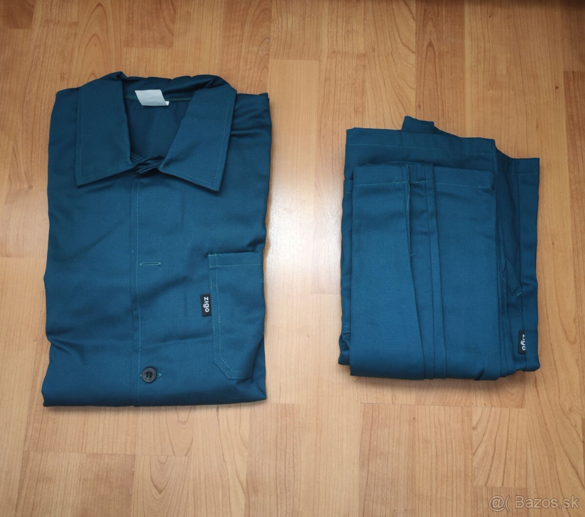 Nový pracovný odev ZIGO, nohavice a bunda veľkosť 52