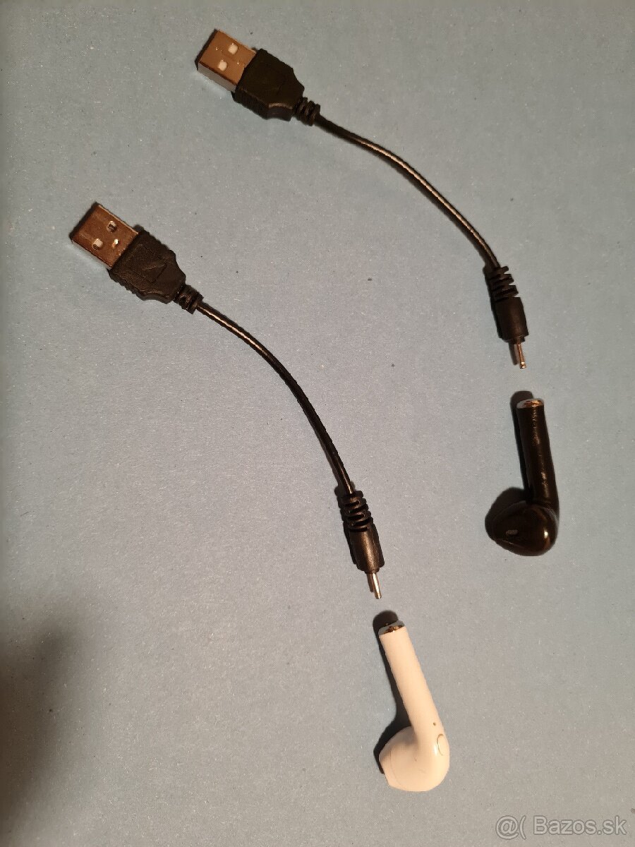 Nabijacie kabliky na sluchadla