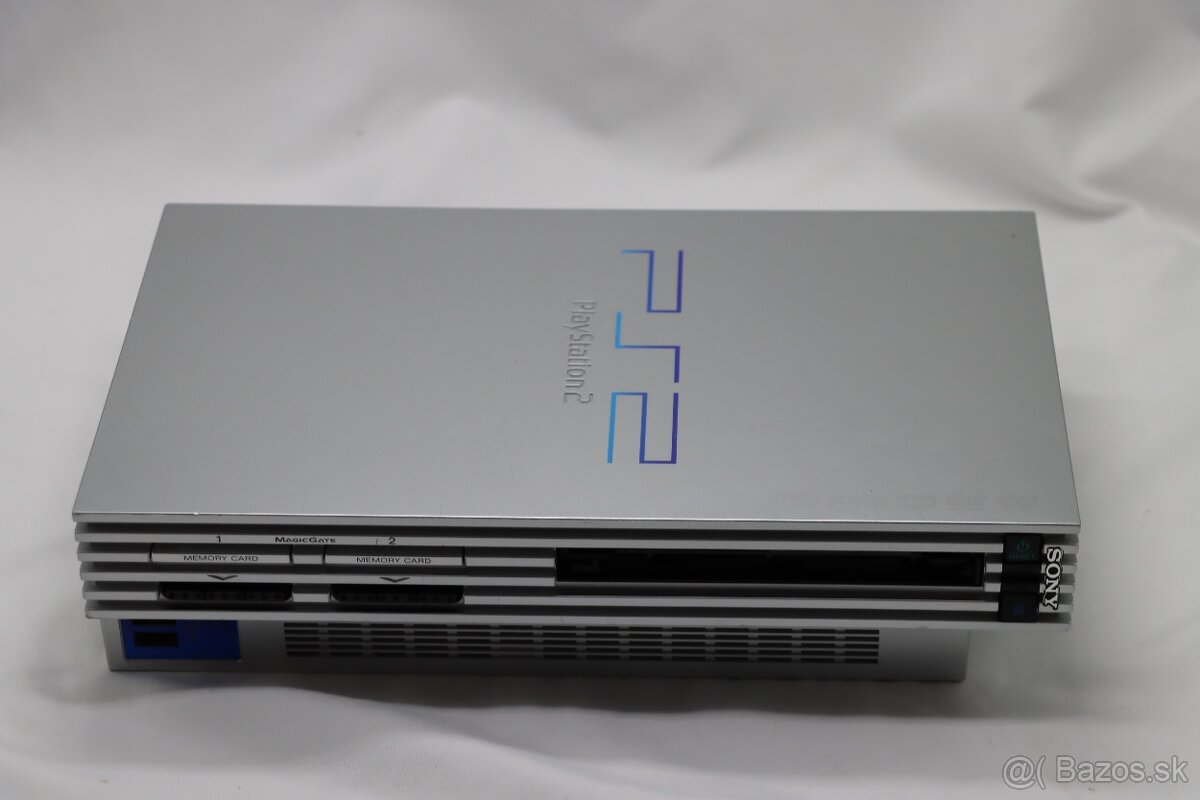 PlayStation 2 FAT SCPH-50004 Silver - iba konzola