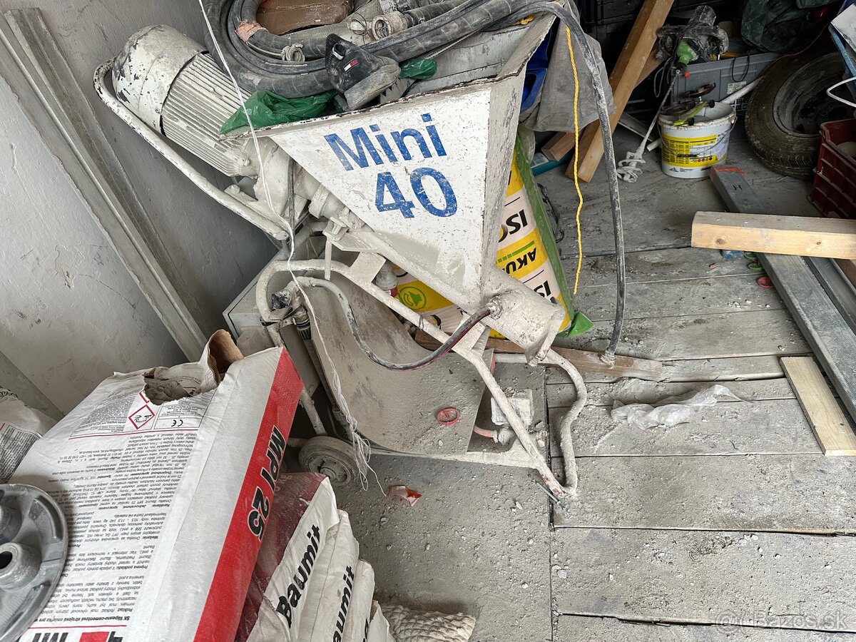 Strojstav cm 40 omietaci stroj