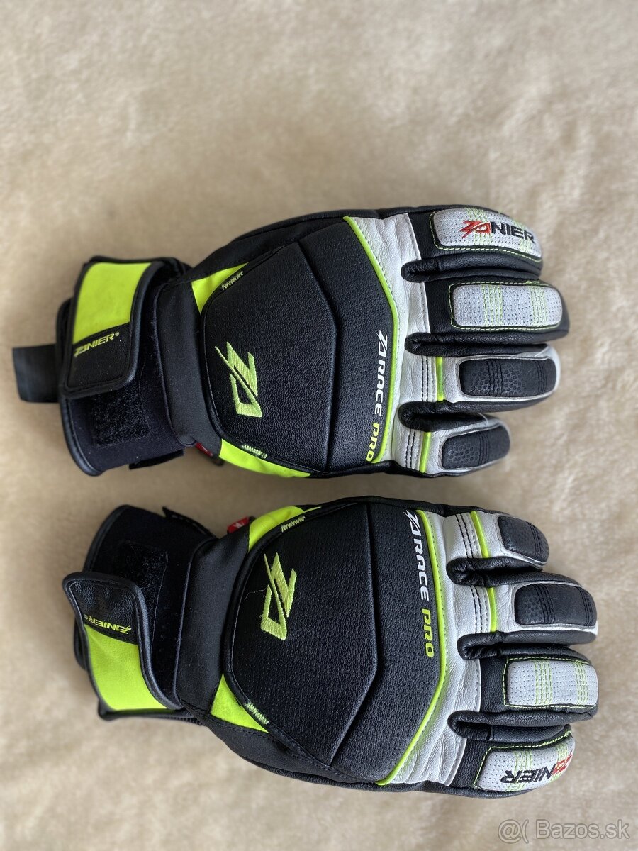 Lyžiarske rukavice Zanier Race Pro, veľkosť 8,5 na predaj