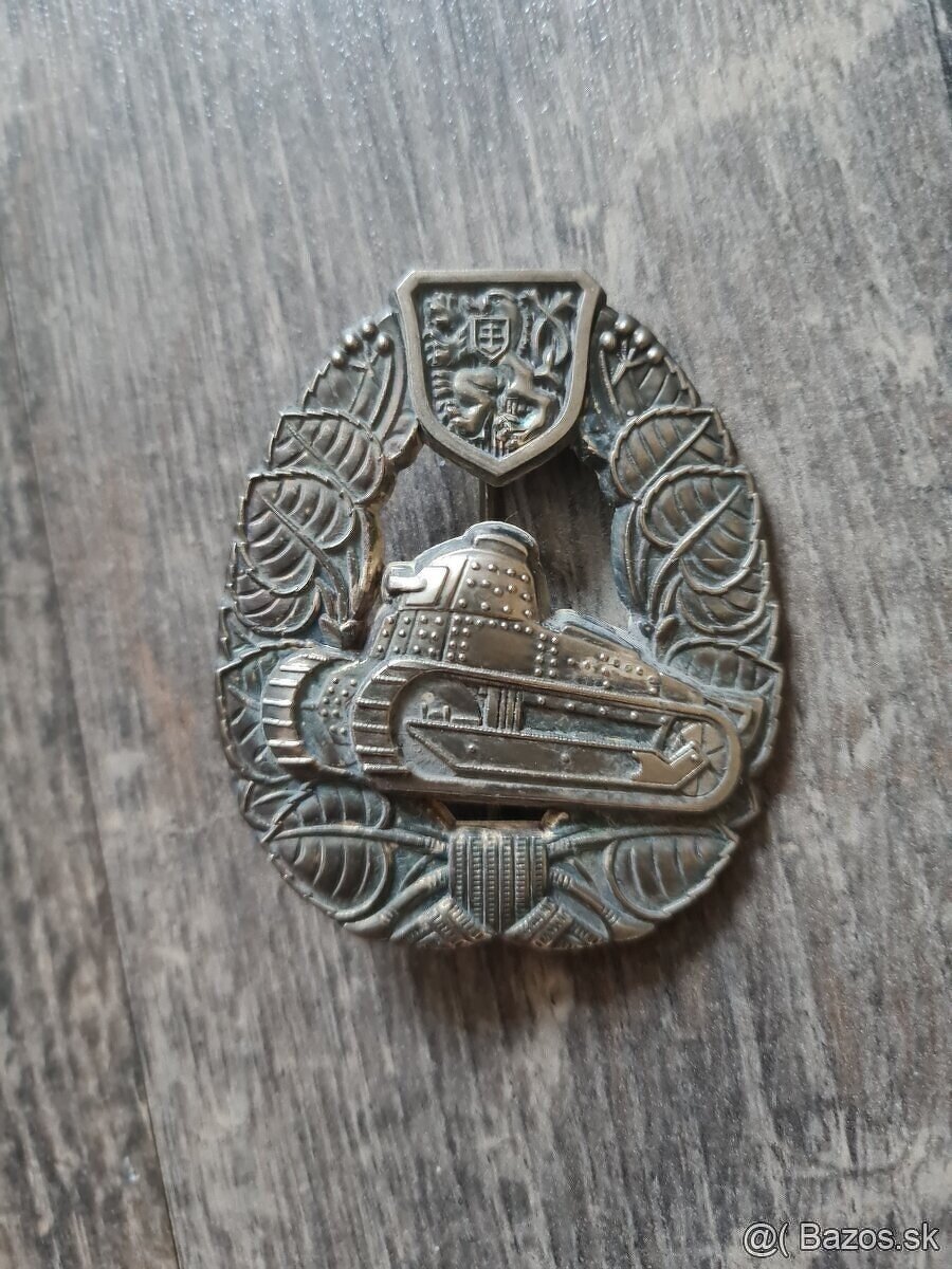 Československý tankový odznak