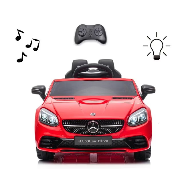 Elektricke auticko MERCEDES-BENZ SLC Cervena farba