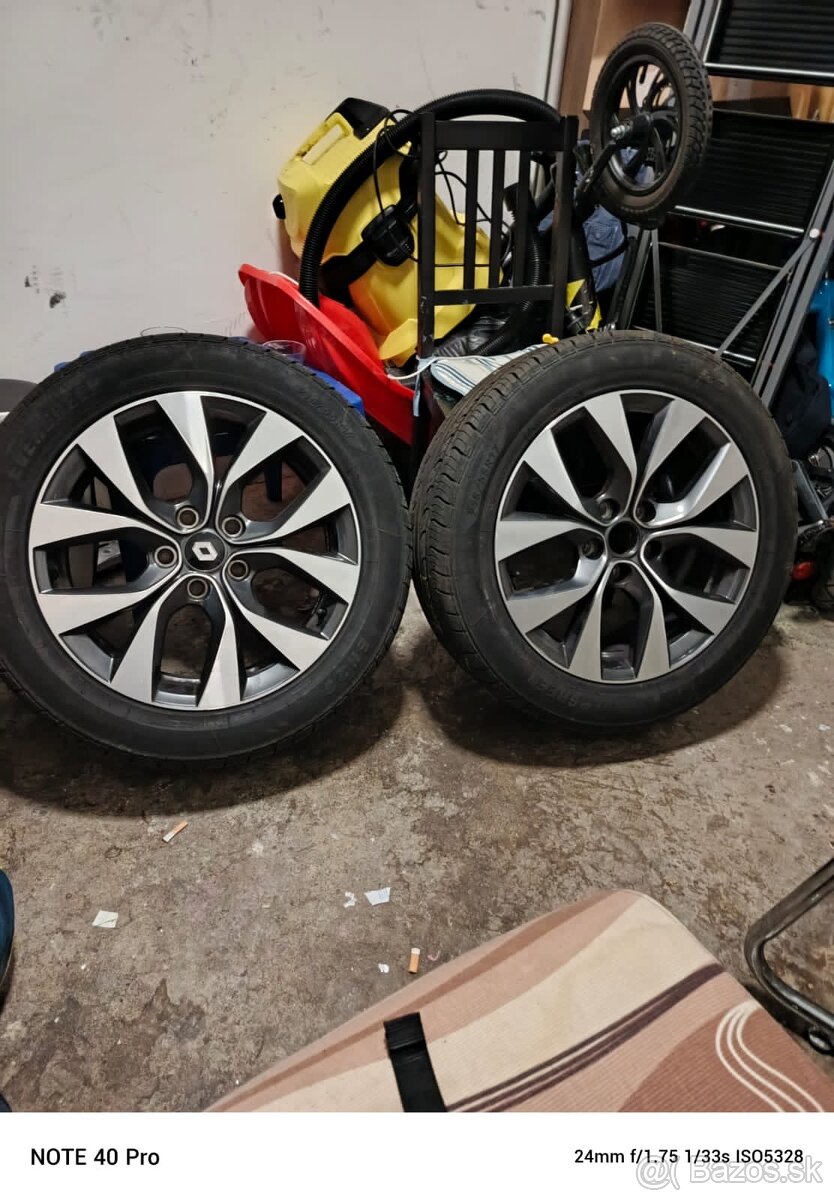 Elektróny bahamas r17+pneu letne ako nove 4x