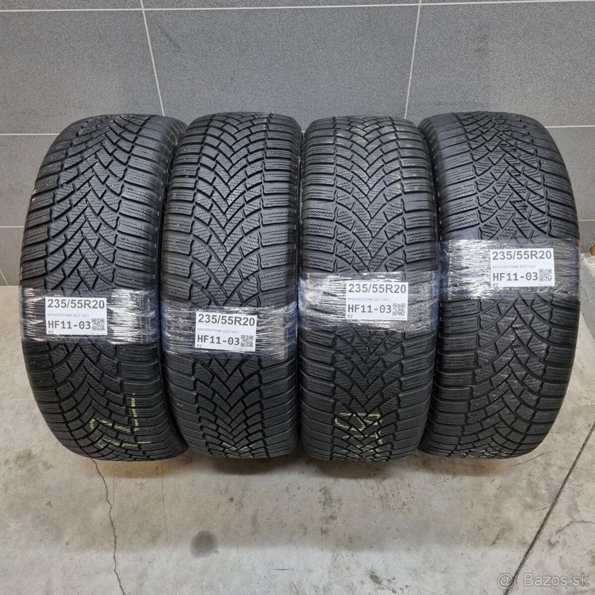 Zimné pneumatiky 235/55 R20 BRIDGESTONE DOT3021