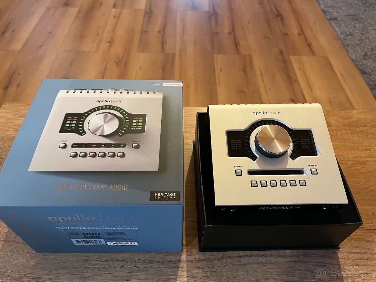 UAD apollo twin duo USB heritage edition