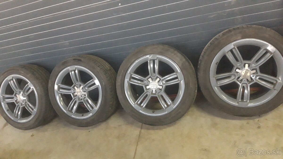 Hliníkové disky 5x112 R18 pneu 245/45R18