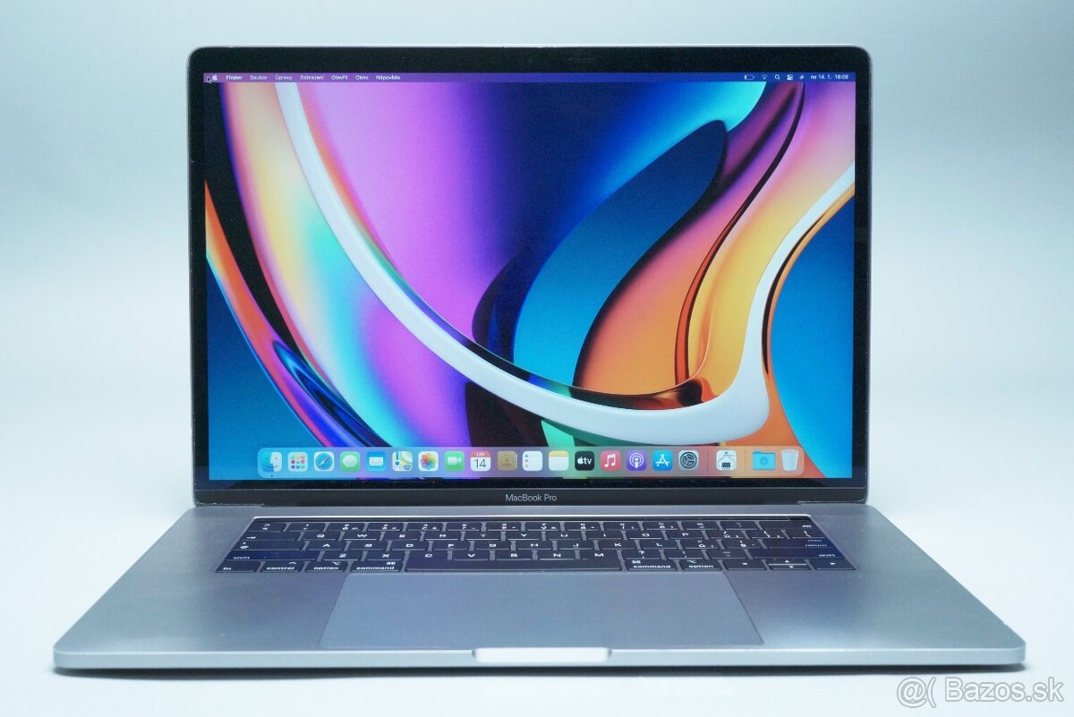 ZÁRUKA/Macbook Pro 15.4" TB/I7 2.9GHZ/16GB RAM/512GB SSD/CZ