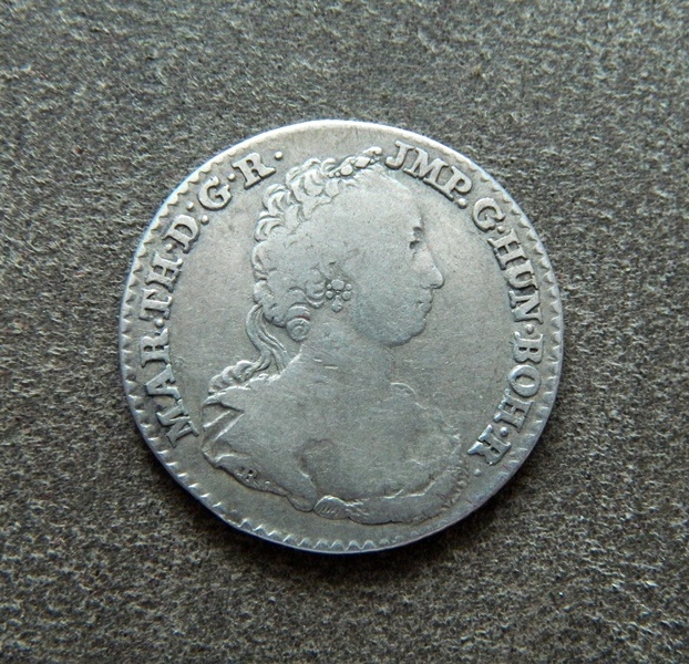 Predám 1/4 dukaton 1751 Antwerpy Mária Terézia