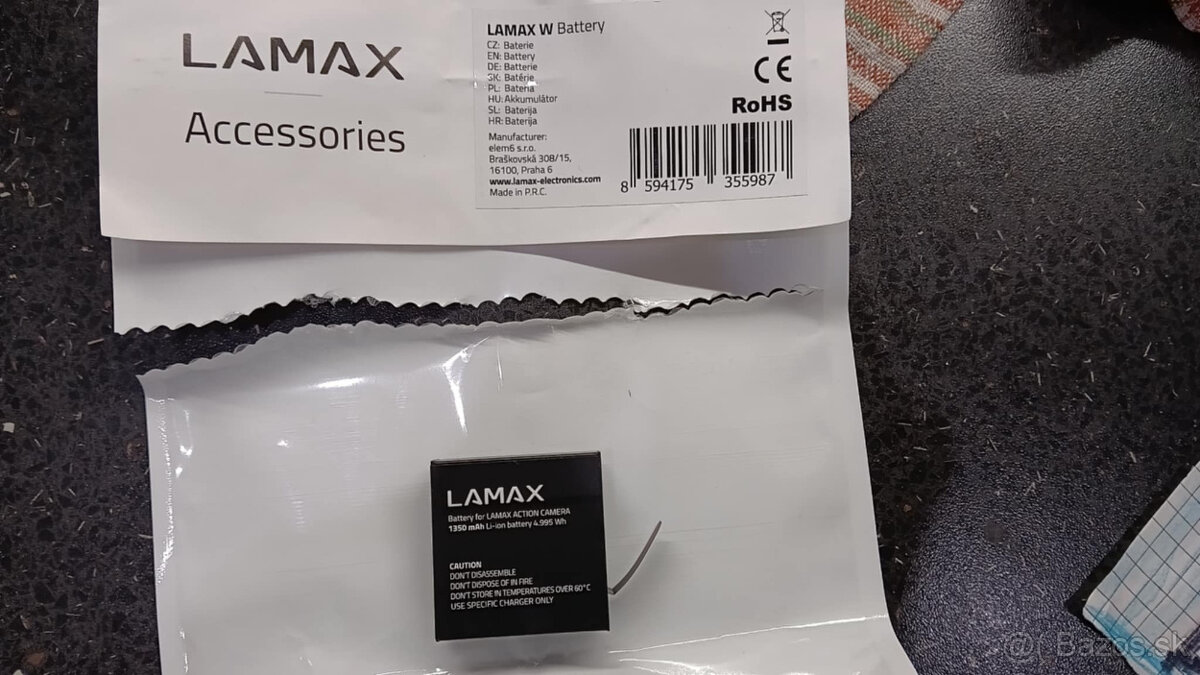 Lamax W bateria