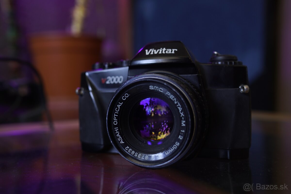 Vivitar V2000 + SMC Pentax 50/2