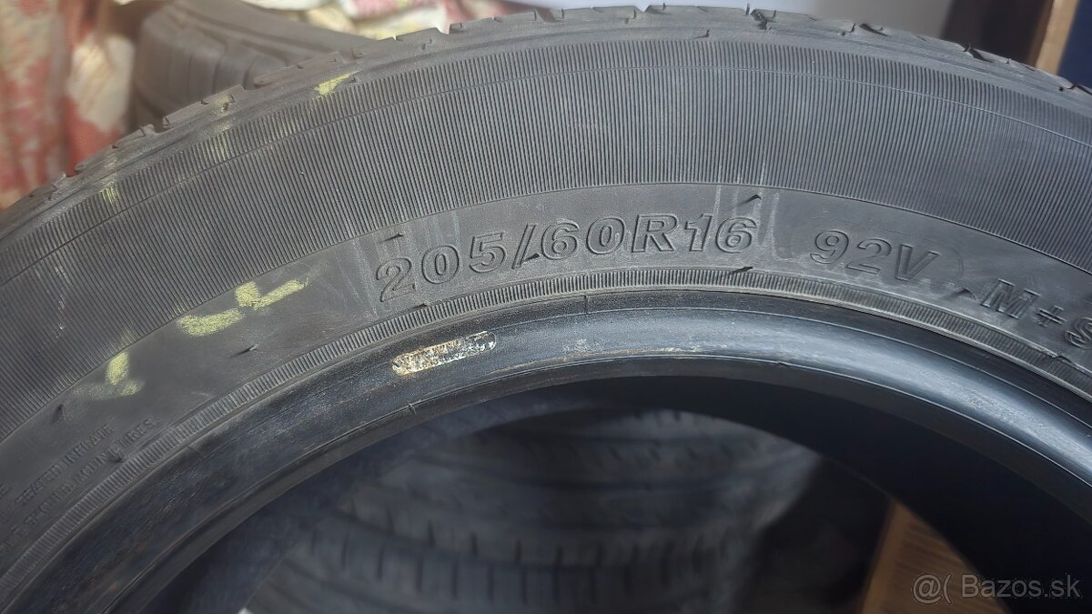205/60 R16 letné gumy