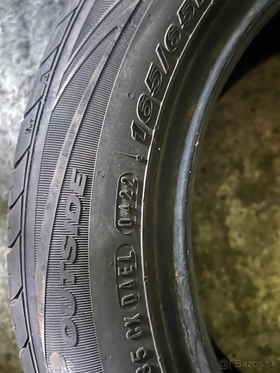 Predám 165/65r14 sada nexen