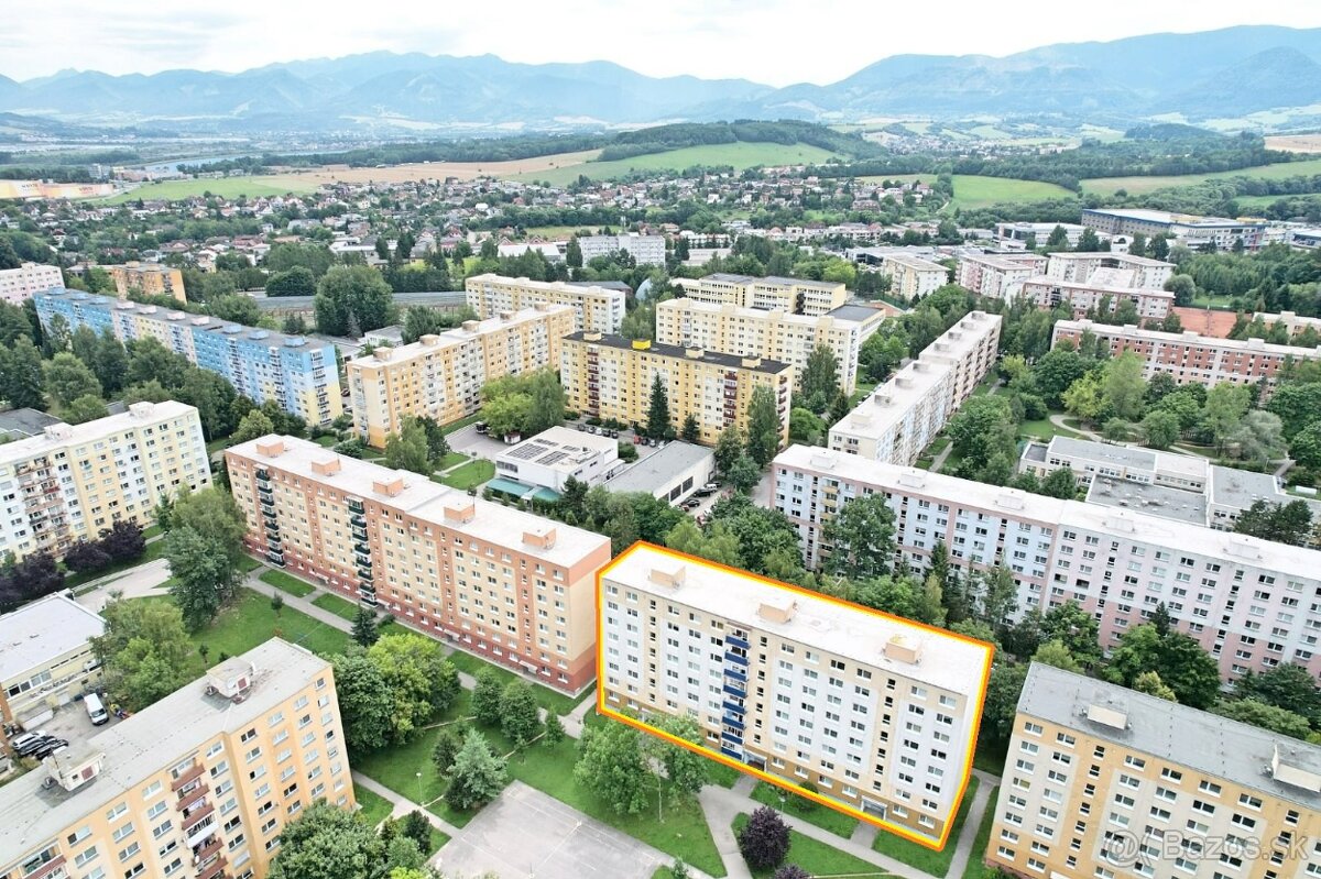 Najväčší typ 4-izbového bytu 91m2 s balkónom – Vlčince