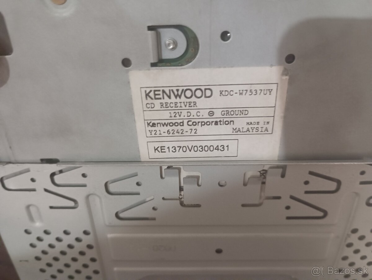 Auto rádio Kenwood