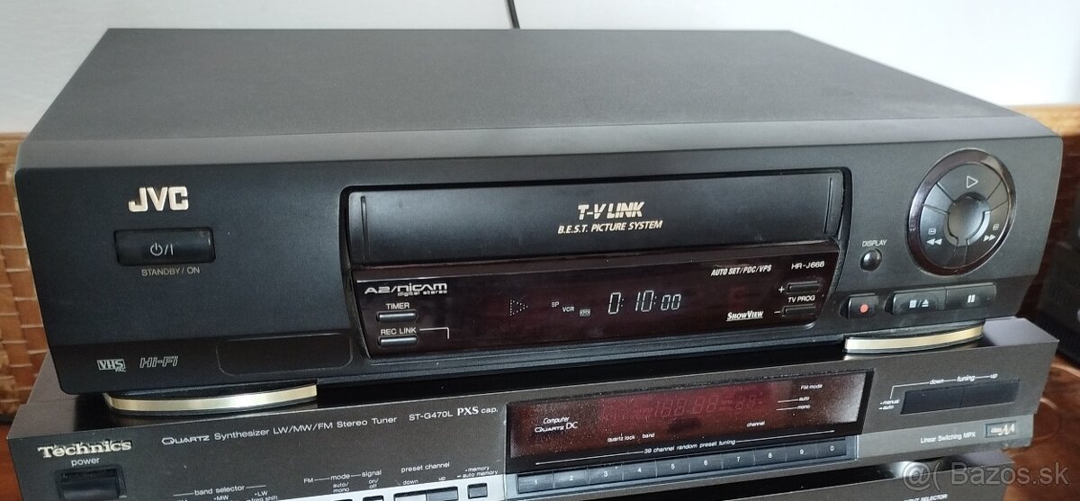 Predam VHS rekorder JVC HR-J668 HiFi Stereo 6.head