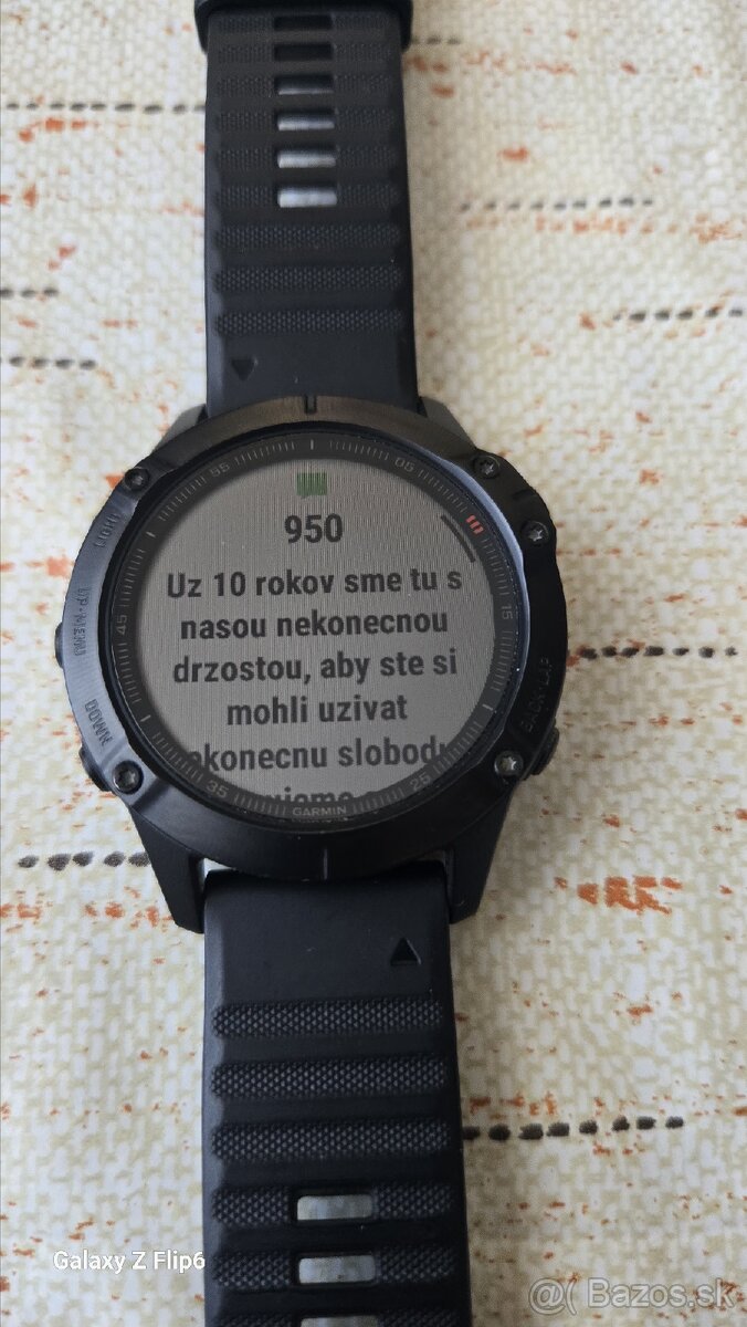 Hodinky GARMIN FENIX 6 SAPPHIRE