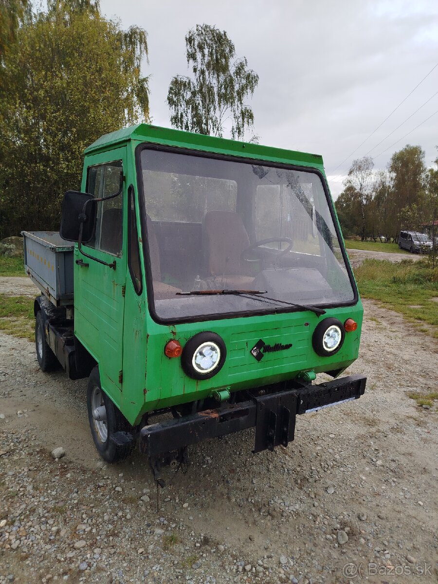 3x Multicar M25 (2x M25 3stranny sklapac a 1x M25 valnik)