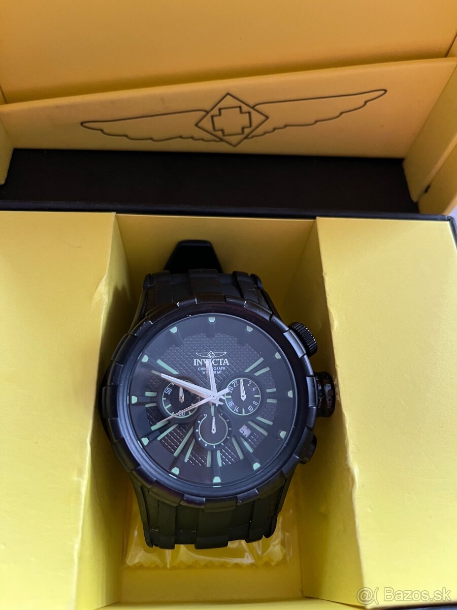 Pánske hodinky Invicta 16974 I Force čierne, 52mm