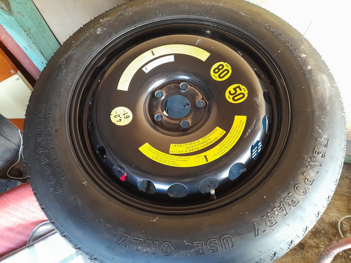 Dojazdove koleso Mercedes ML, GL