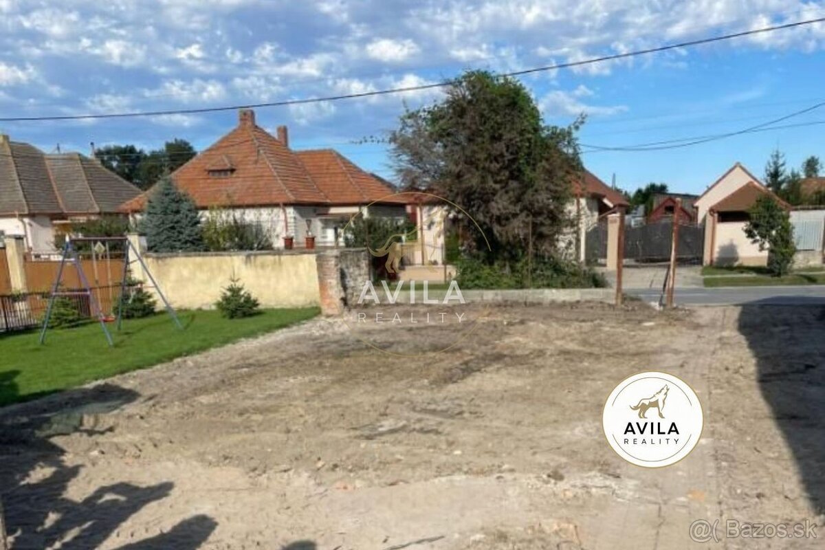 NA PREDAJ: stavebný pozemok 939m2 - Čierna Voda(Galanta)