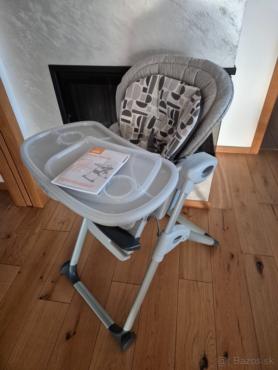 Jedálenská stolicka joie mimzy recline