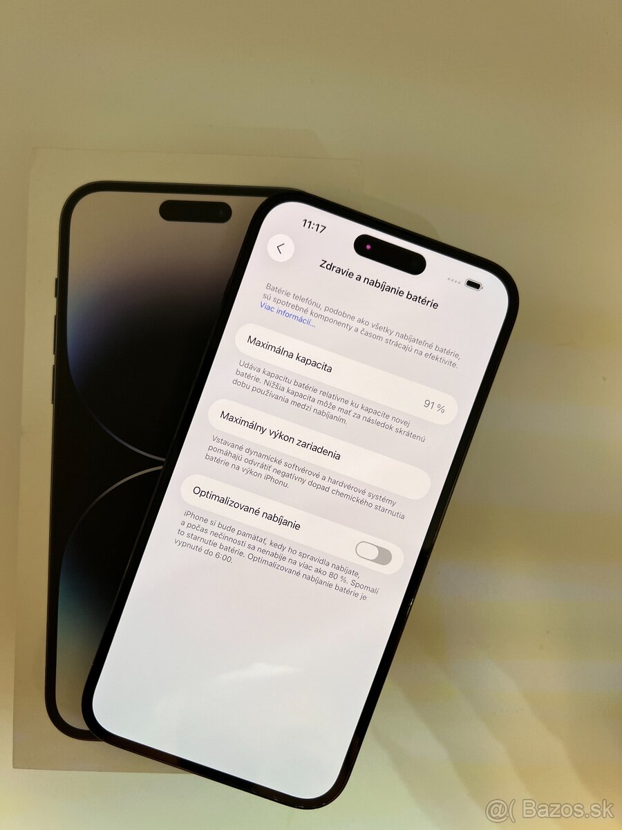 IPHONE 14 PRO MAX SPACE BLACK 128GB ZÁRUKA -VEĽMI PEKNÝ STAV