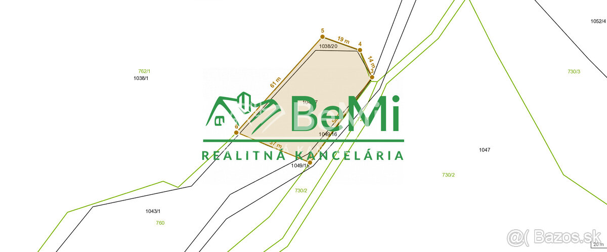 Rekreačný pozemok v Tajove na predaj ID: 015-14-STKa