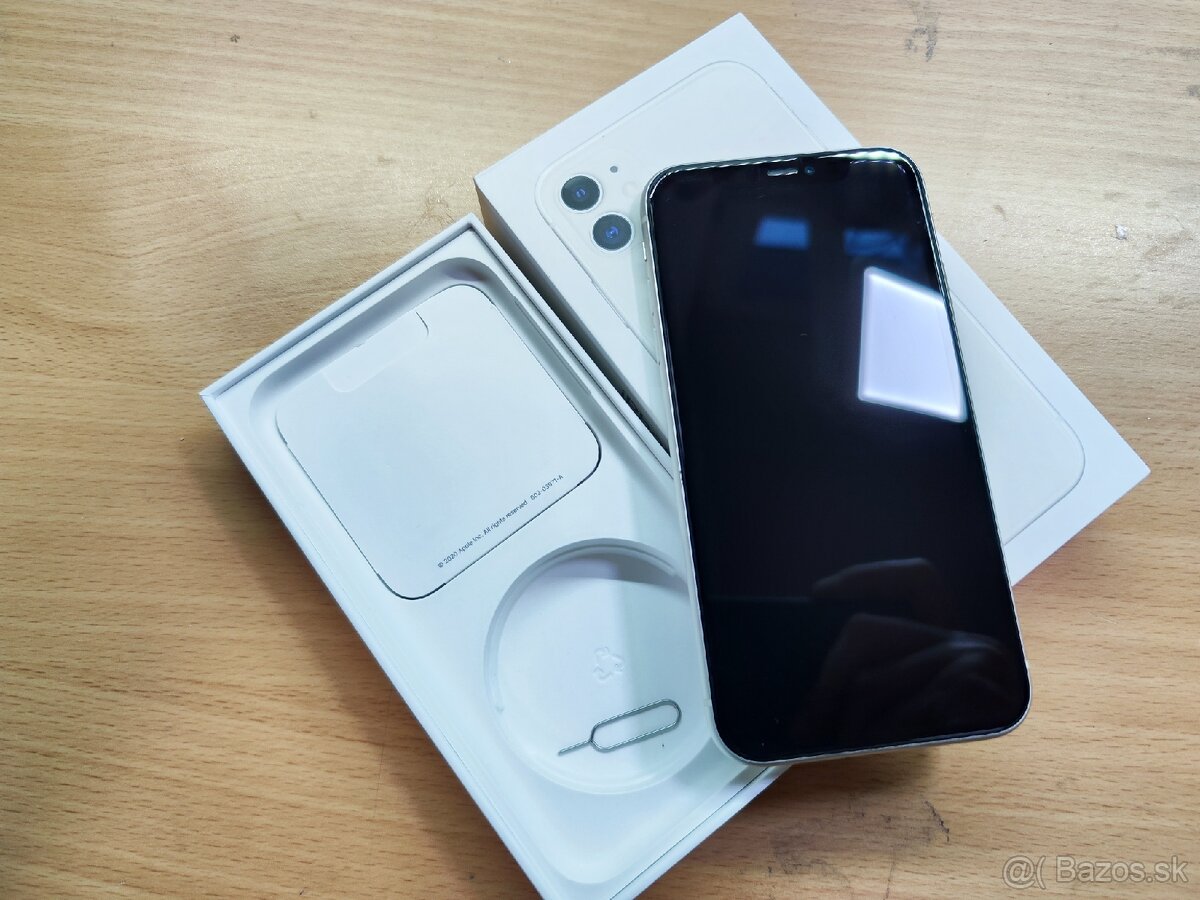Predám iPhone 11 64 GB Biely TOP stav