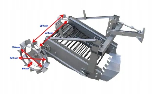 Pásový Výoravac na zemiaky