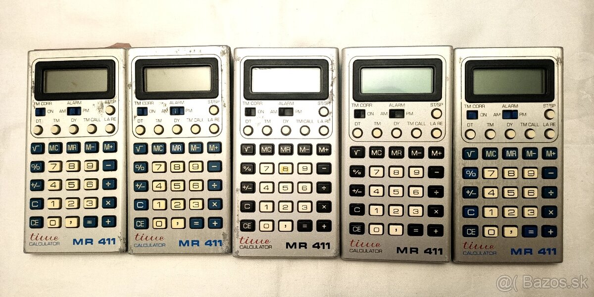 TESLA Kalkulačky MR411