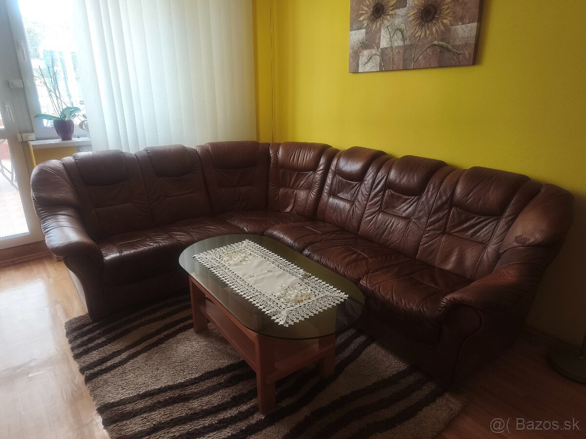 Predám koženú sedačku