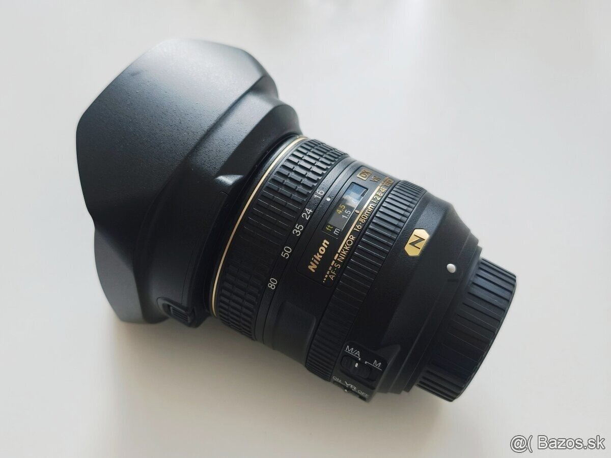 Nikon 16-80mm f/2,8-4E AF-S DX ED VR