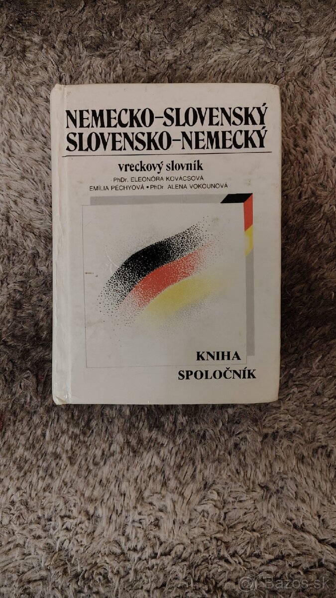 Nemecko-slovenský vreckový slovník.