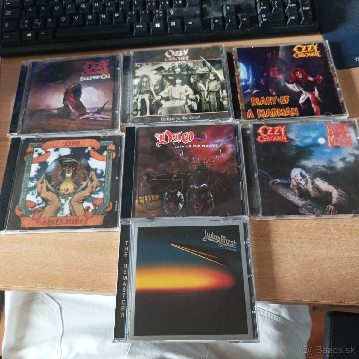 CD metal Ozzy, DIO, Judas Priest