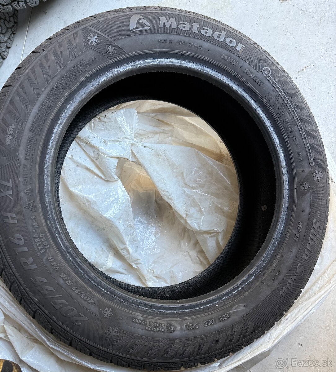 Predam pneu Matador