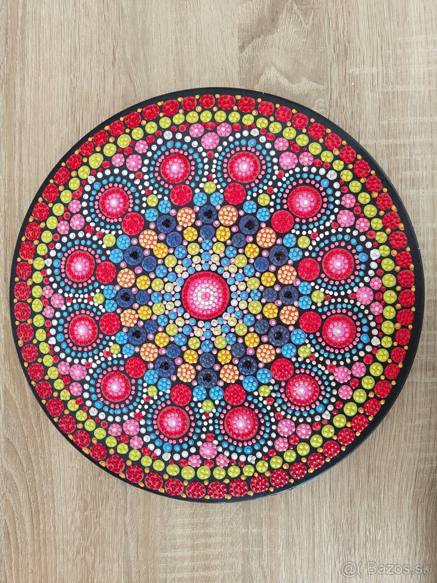 Mandala obrazy pre štastie, rôzne druhy